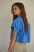 Sadie Shirt Top Cobalt Blue