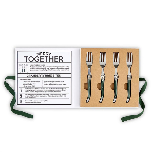 Green Charcuterie Forks