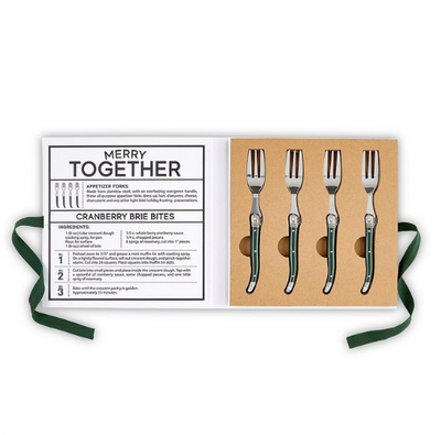 Green Charcuterie Forks