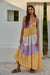 Browni Dress Yellow Purple