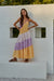 Browni Dress Yellow Purple