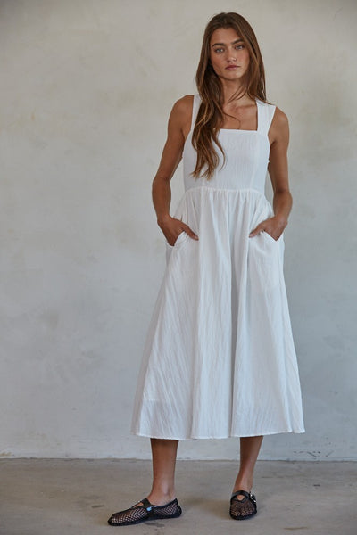 Juno Dress Off White