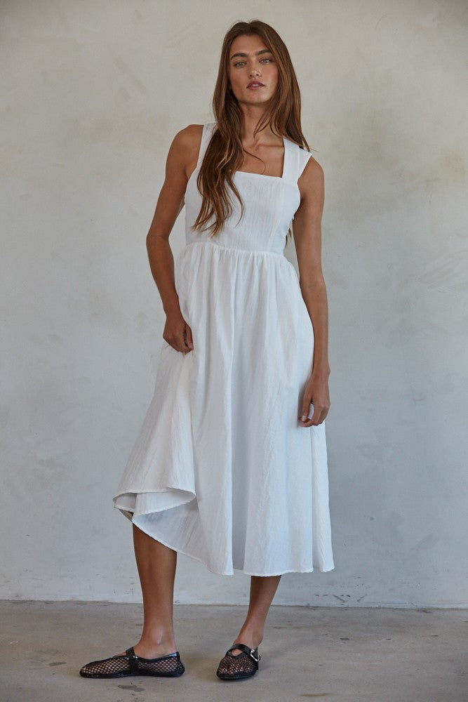 Juno Dress Off White