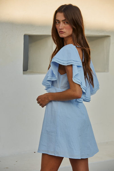 Sanna Mini Dress Blue