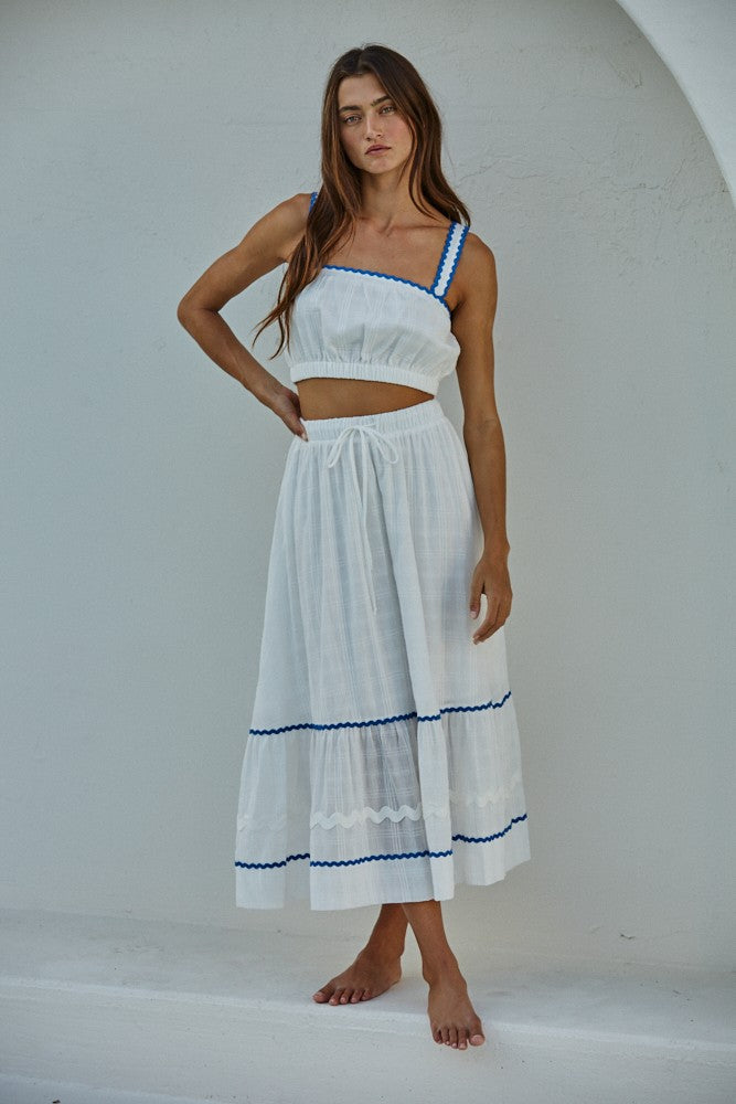 Katerina Set Off White