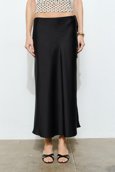Calliope Side Tie Maxi Skirt