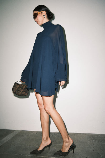Rachel Mini Dress Navy