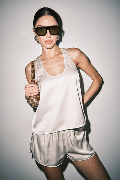 Reese Short Ivory