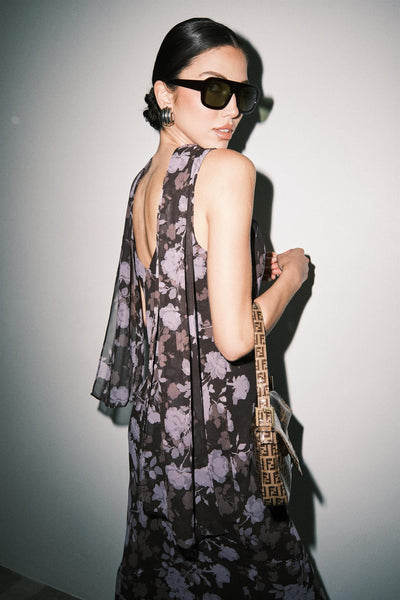 Noelly Maxi Dress Brown