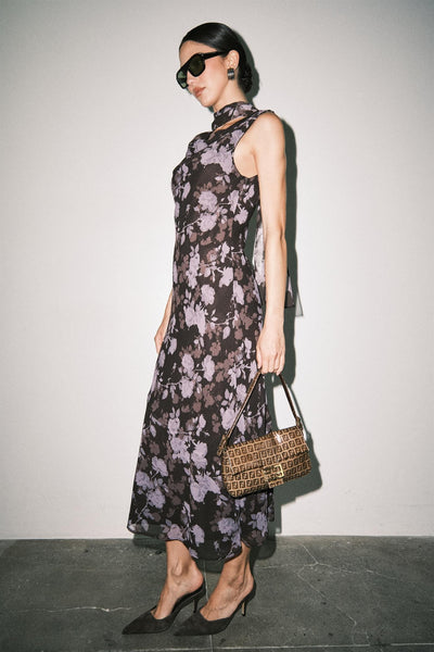 Noelly Maxi Dress Brown