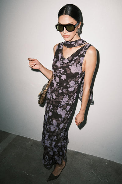 Noelly Maxi Dress Brown