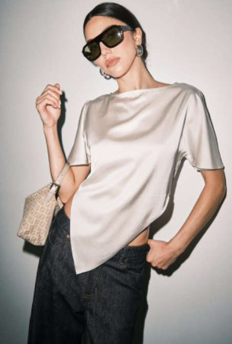 Margaux Top Ivory
