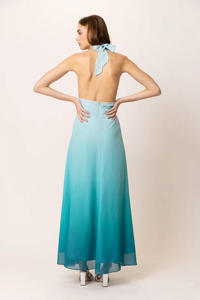 Aden Ombre Maxi Dress Teal