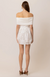 Diva Mix Dress White