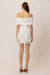 Diva Mix Dress White