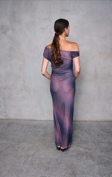 Finley Dress Plum