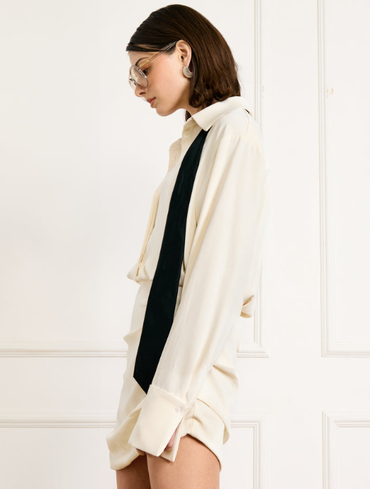 Adelaide Shirt Dress Cream