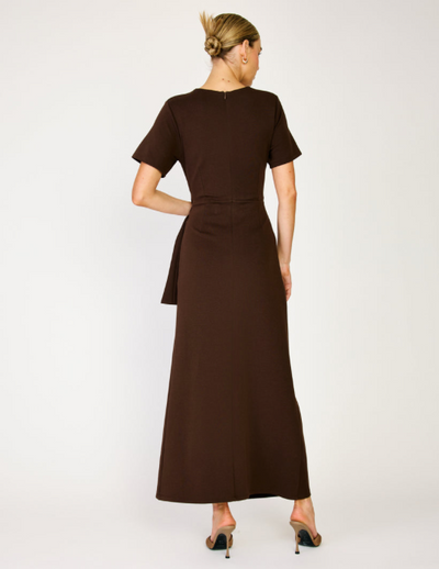 Coen Maxi Dress Dark Brown
