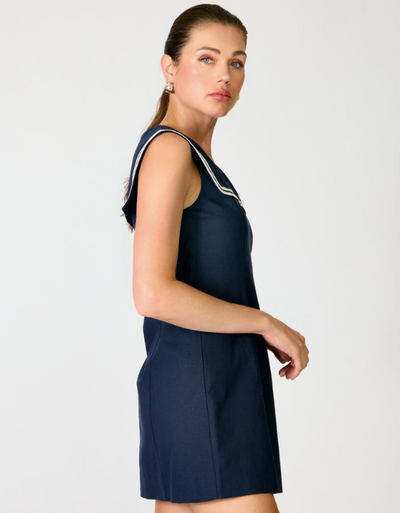 Anchor Mini Dress Navy