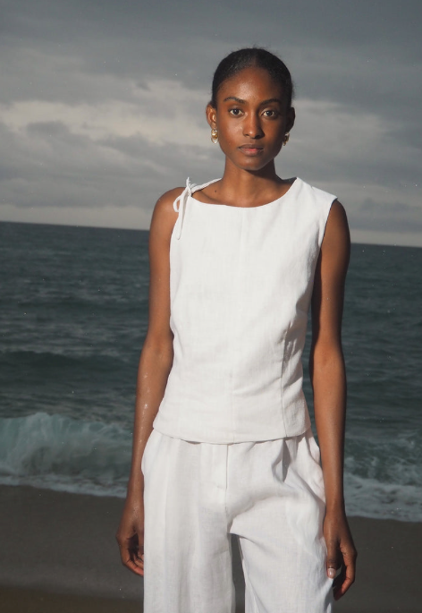 Cali Top White