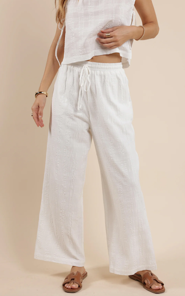 Cecilia Pant White