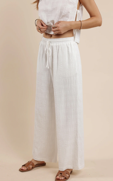 Cecilia Pant White