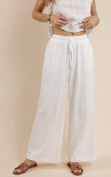 Cecilia Pant White