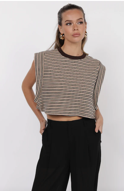 Gabriela Top Oatmeal Multi