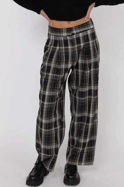 Unian Trouser Black Multi