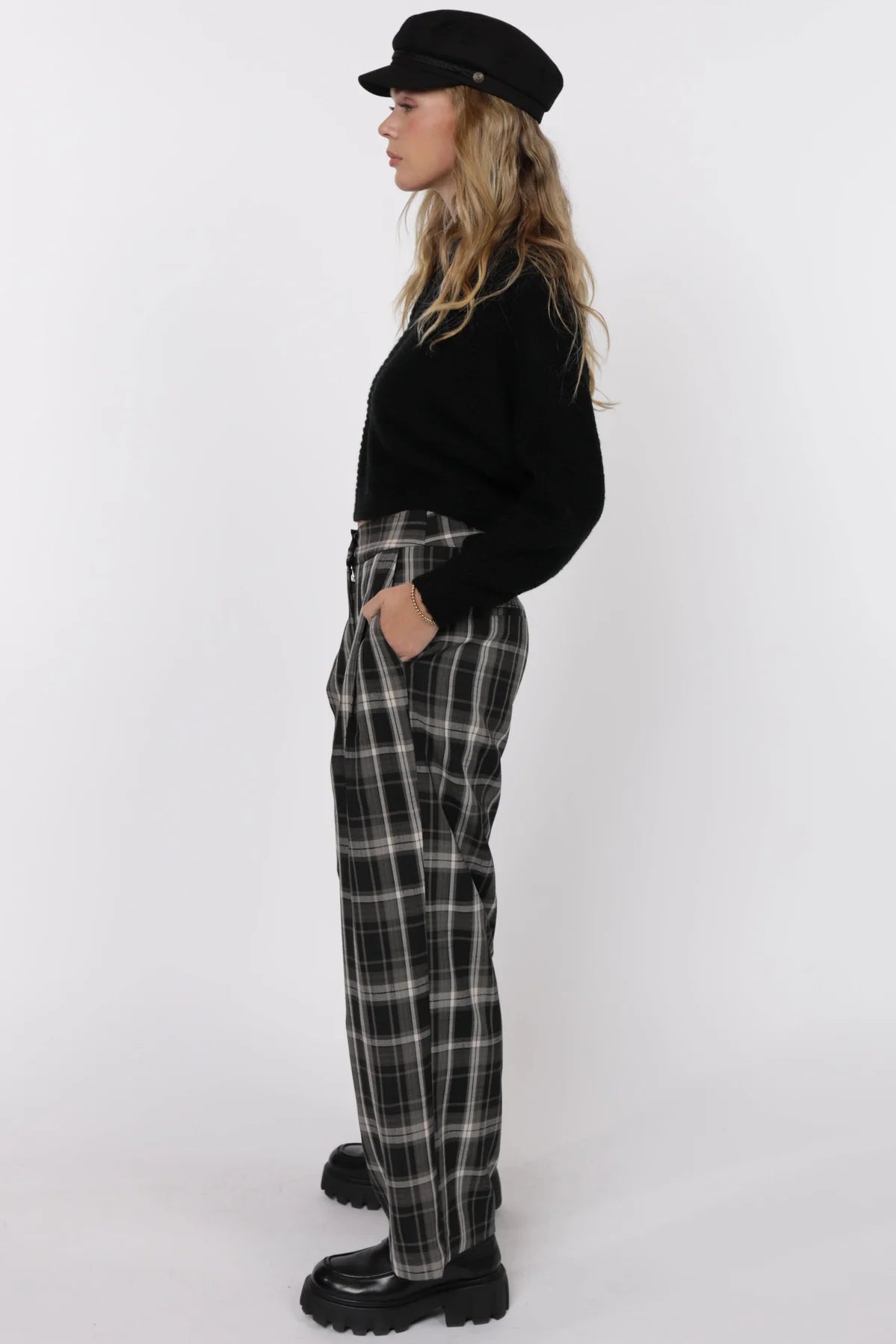 Unian Trouser Black Multi