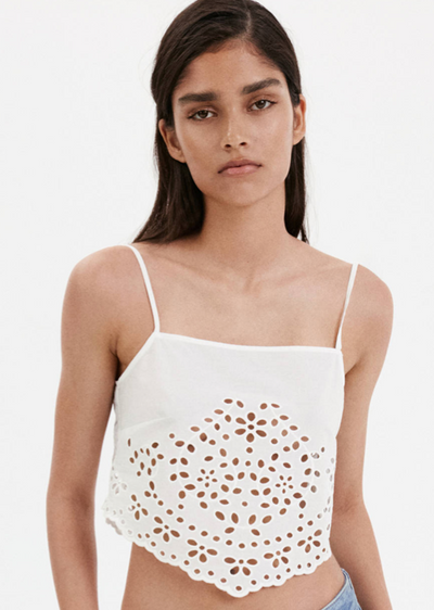 Atlantis Tank Top White
