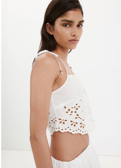 Atlantis Tank Top White