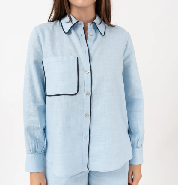 Helena Shirt Sky Blue