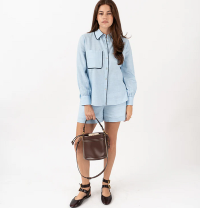 Helena Shirt Sky Blue