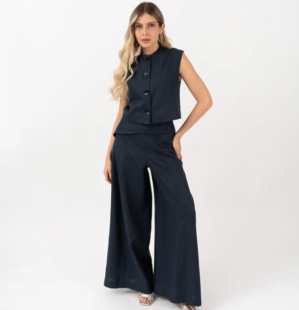 Clarissa Blouse Blue