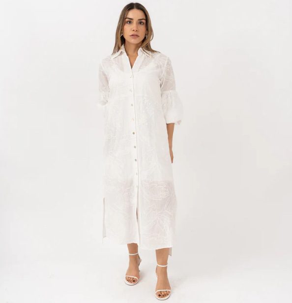 Laia Dress Off White