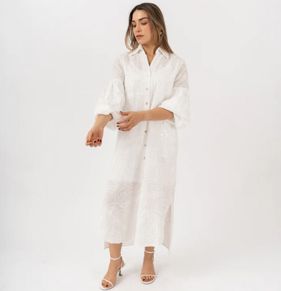 Laia Dress Off White
