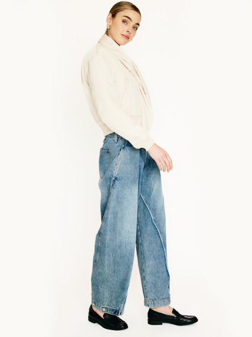Mottle Pant Denim Blue
