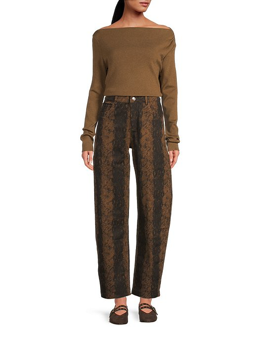 Iggy Pant Multi Brown