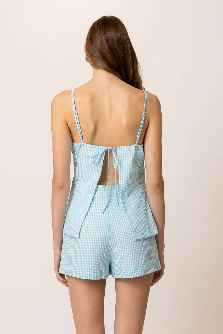 Suree Romper White Mint