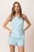 Suree Romper White Mint