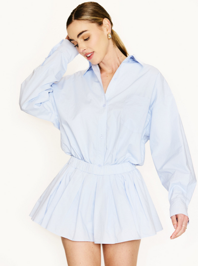 Arlen Romper Sky Blue