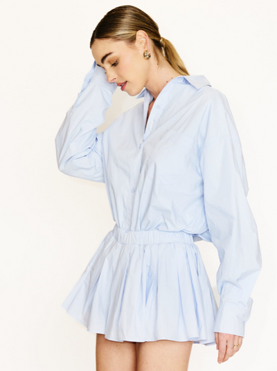 Arlen Romper Sky Blue