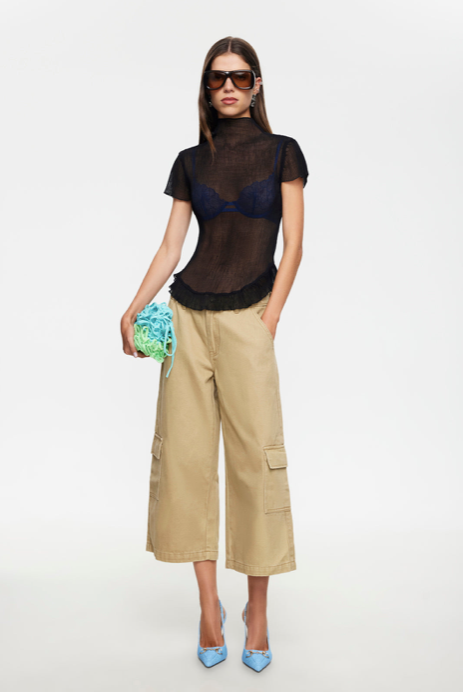 Aura Top Black