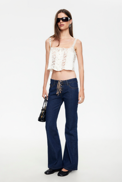 Kaia Cami Top Off White