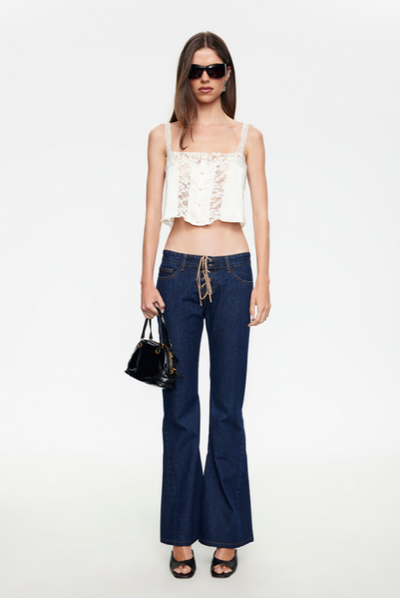 Kaia Cami Top Off White
