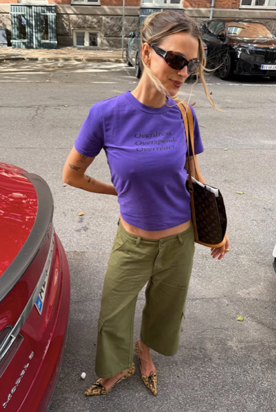 Overdress Tshirt Purple