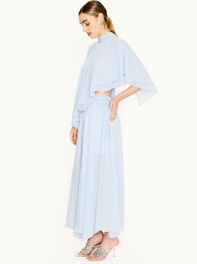 Amorette Cape Top Sky Blue