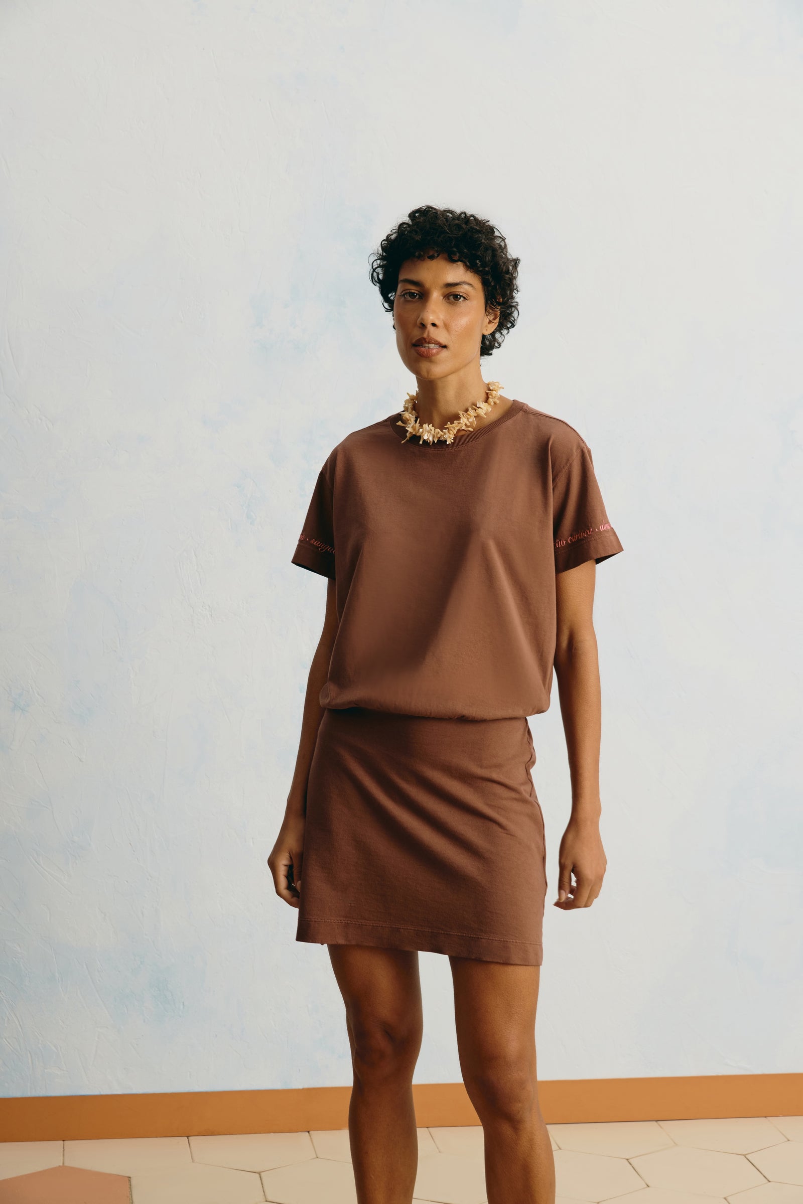 Liria Dress Dark Brown