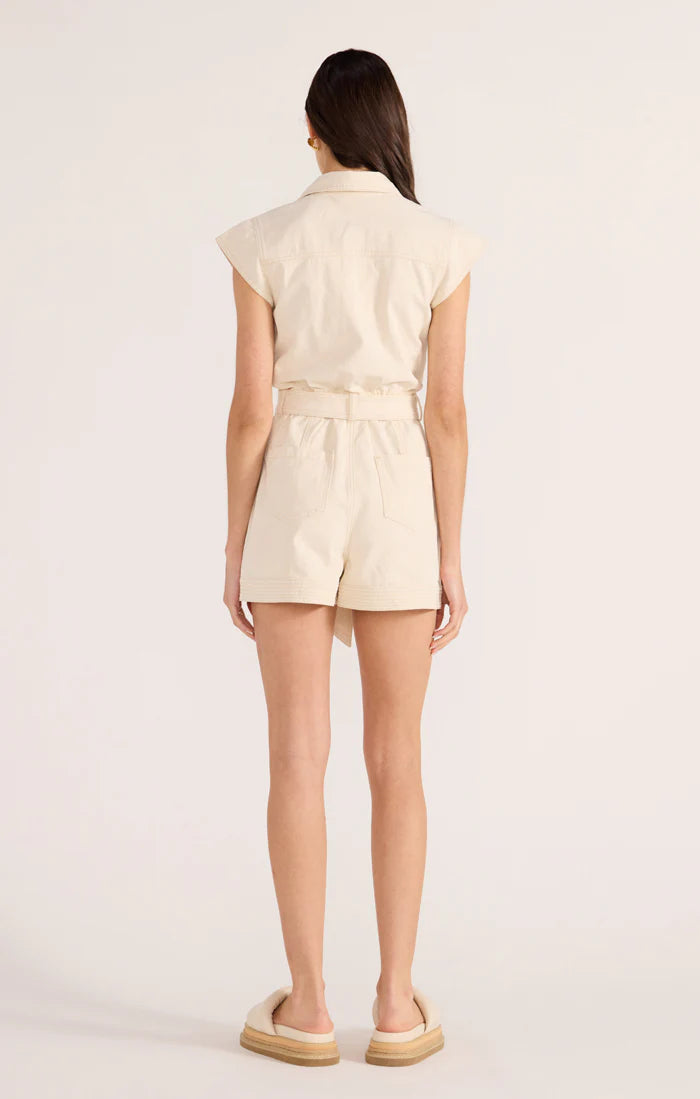 Codi Romper Ecru